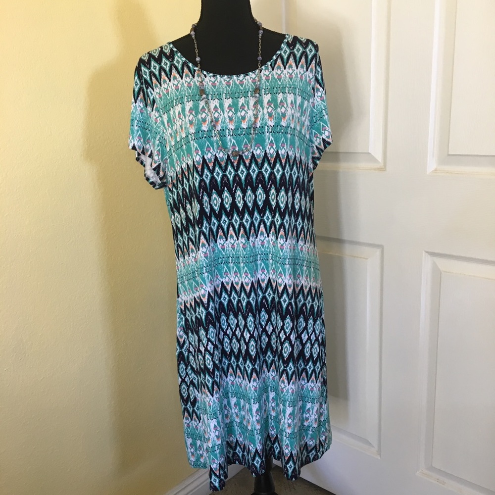T-Shirt Dress, Swim Coverup Size XL